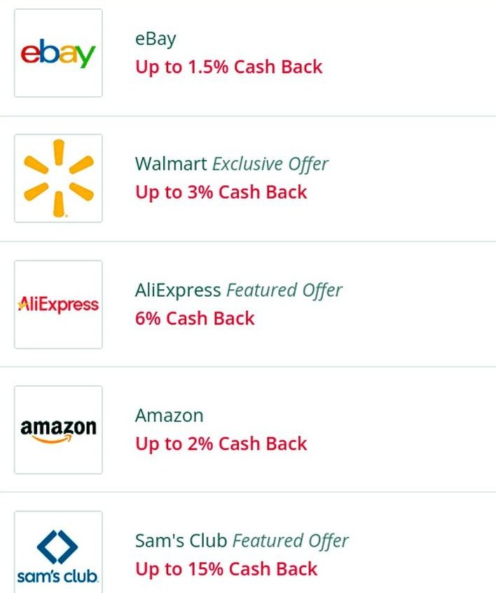 TopCashback review screenshot